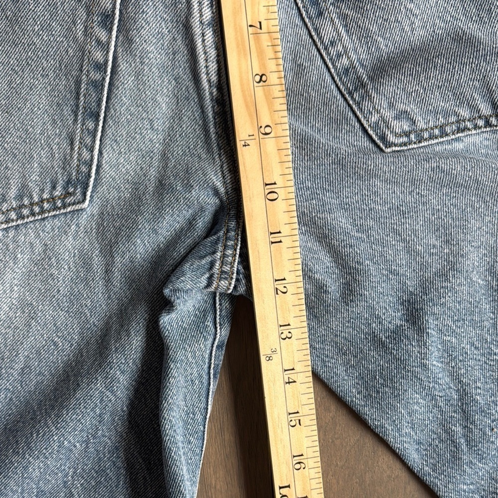PacSun Blue Straight-Leg Distressed Jeans Sz 28 - Picture 7 of 7